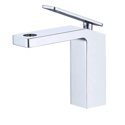 New Arrival Chrome Plated Bathroom Brass Lavatory Basin Faucet