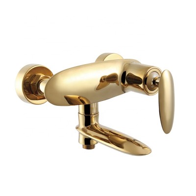 Factory wall mounted single handle bathroom bath shower mixer tap